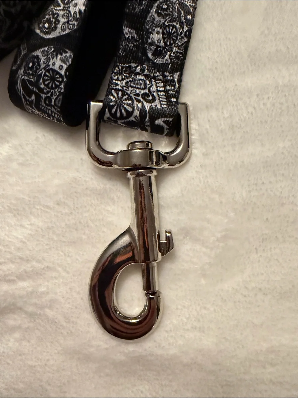 Buckle-Down 4 Foot Pet Leash - The Dust of Living II Sugar Skulls